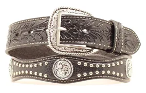 1 1/2'' Scalloped Concho Belt