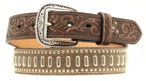 1 1/2'' Tooled Tab Belt