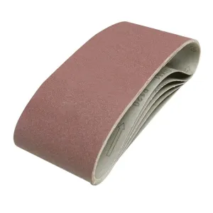 120 GRIT SANDING BELTS 100 X 610MM 5PK 846448