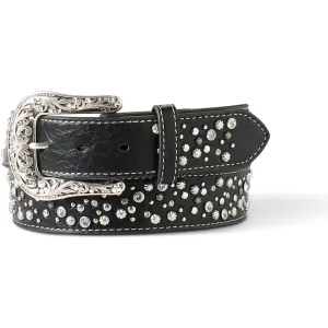 Ariat Women's Black Nailheads Belt