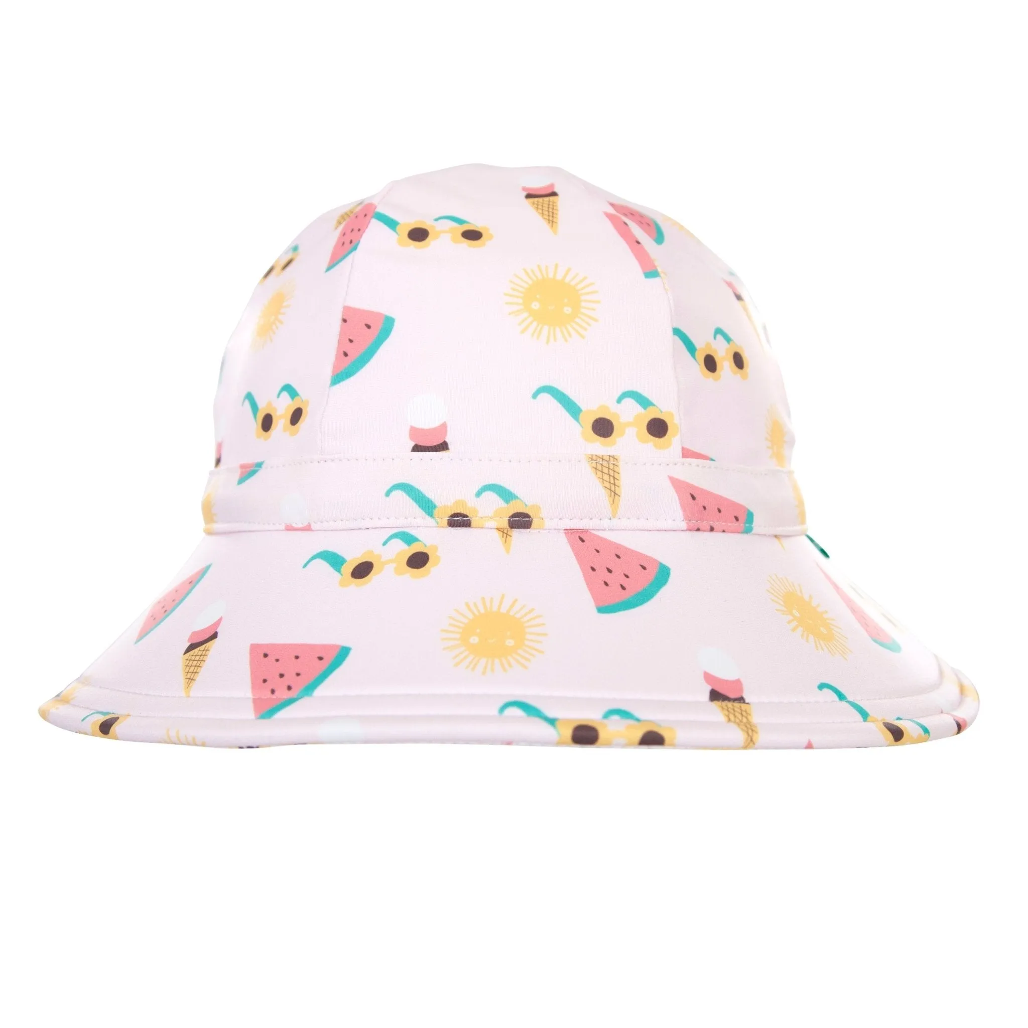 Beach Days Wide Brim Swim Hat