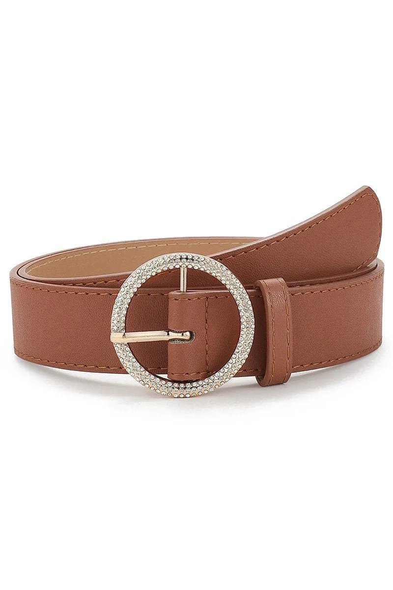 BEADS BUCKLE TRENDY SIMPLE BELT