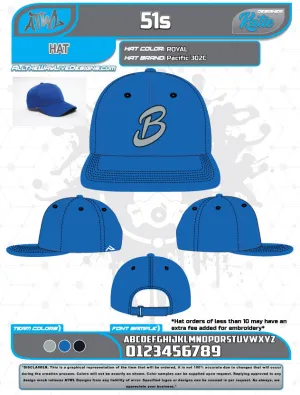 Bloomingdale Fall League Hats