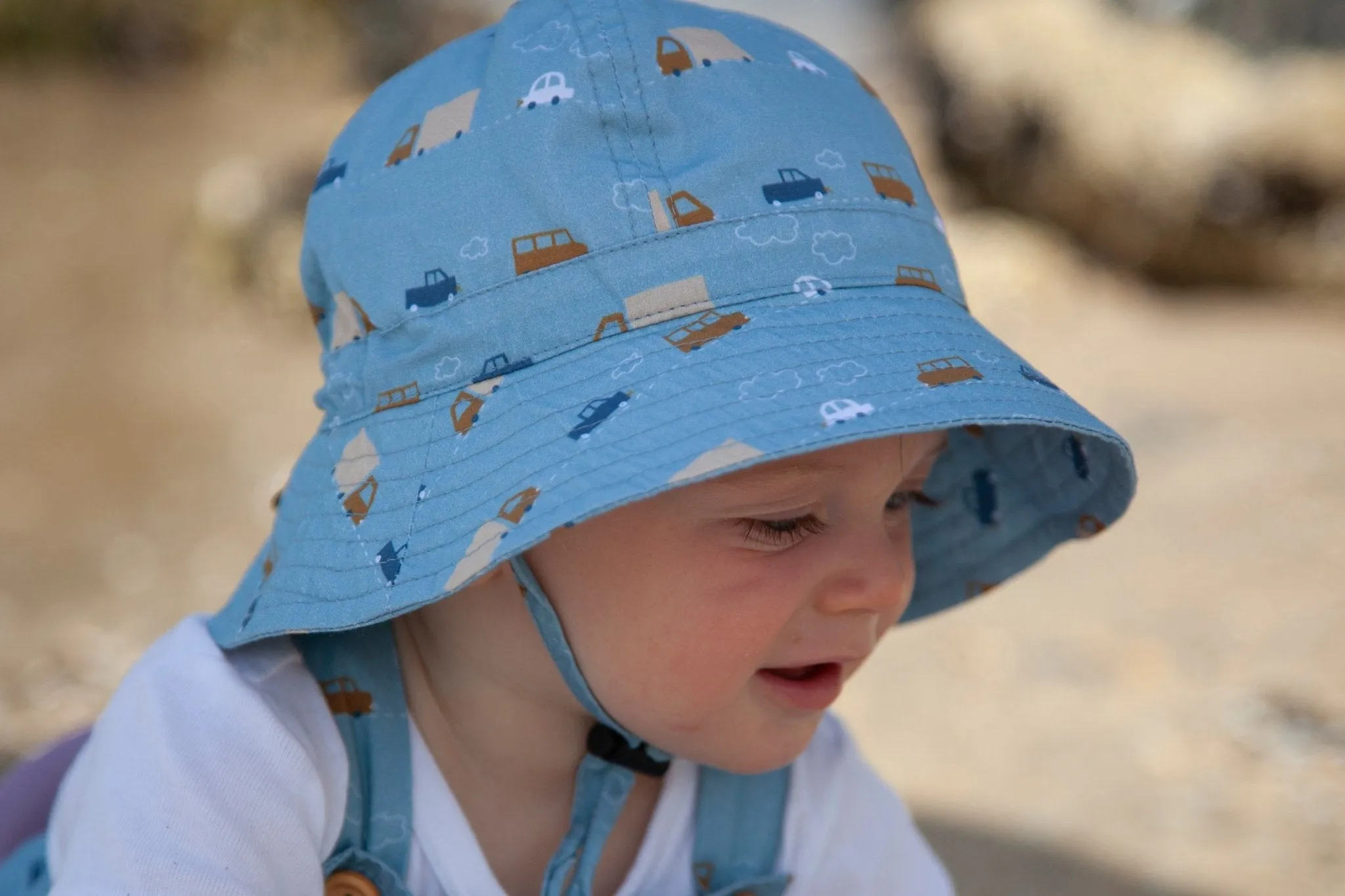 Cars Wide Brim Infant Sunhat