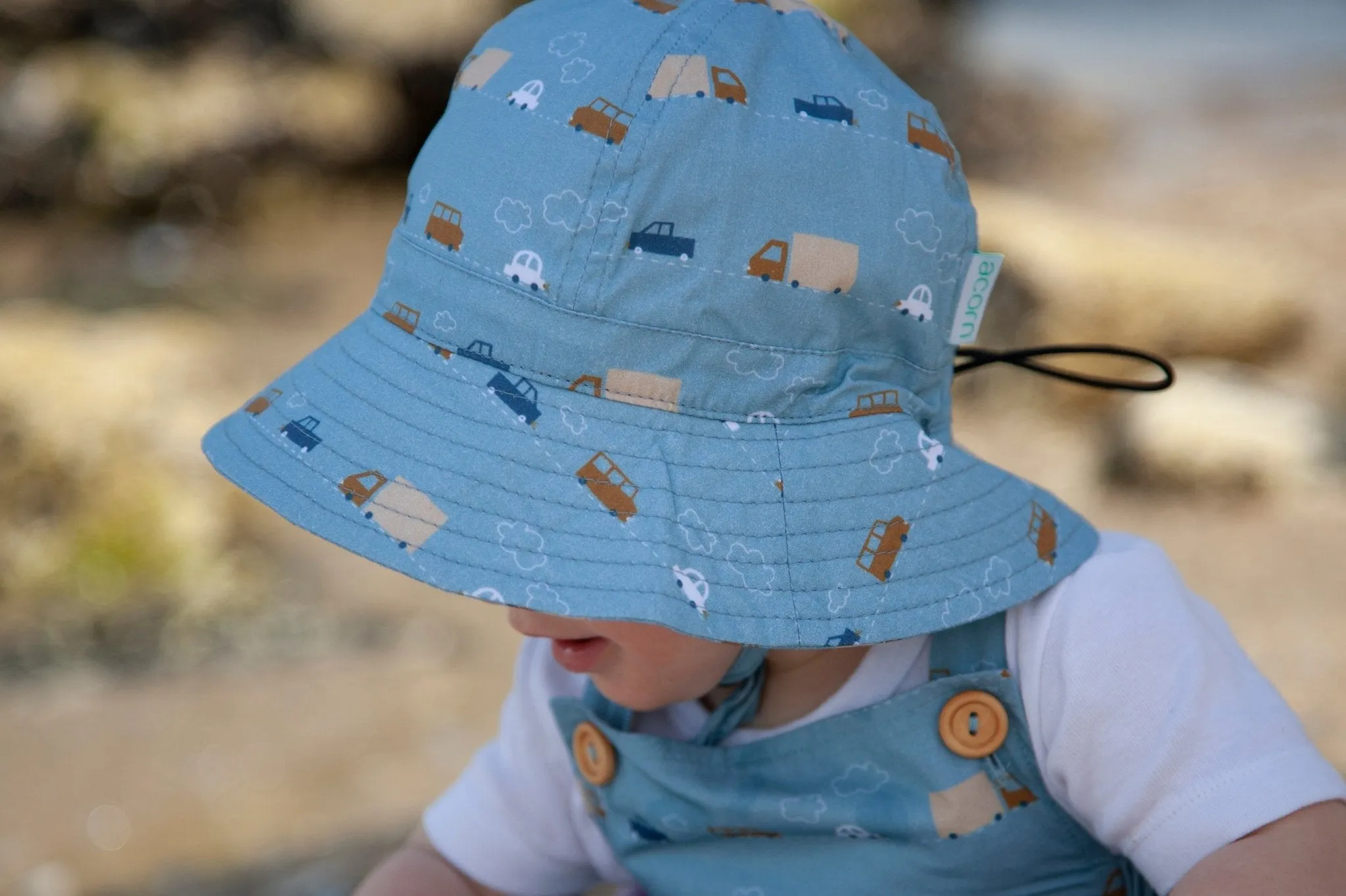 Cars Wide Brim Infant Sunhat