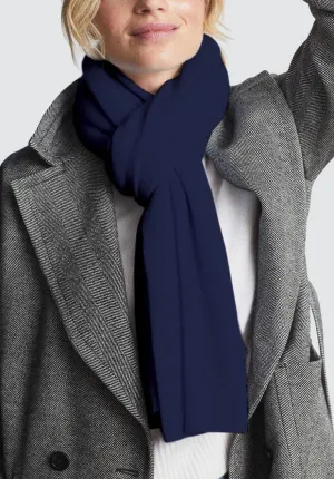 Cashmere Lofty Blanket Scarf | Midnight