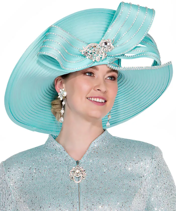 Champagne Italy Church Hat 5978