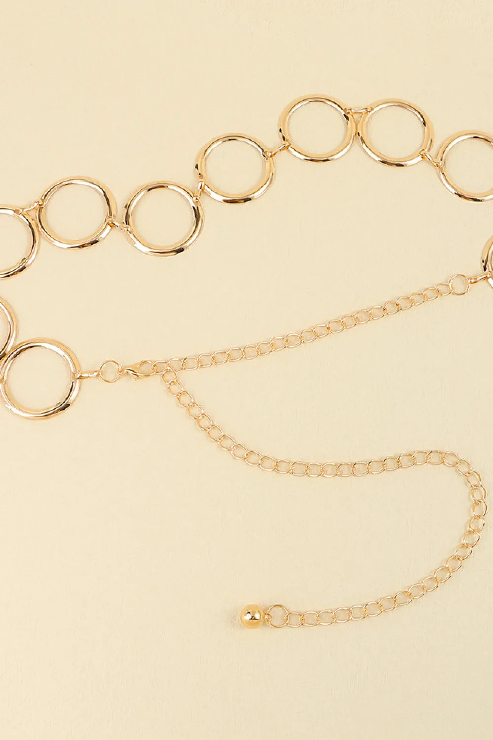 Circle Ring Chain Belt