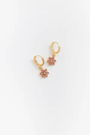 Cove Dainty Daisy Earrings