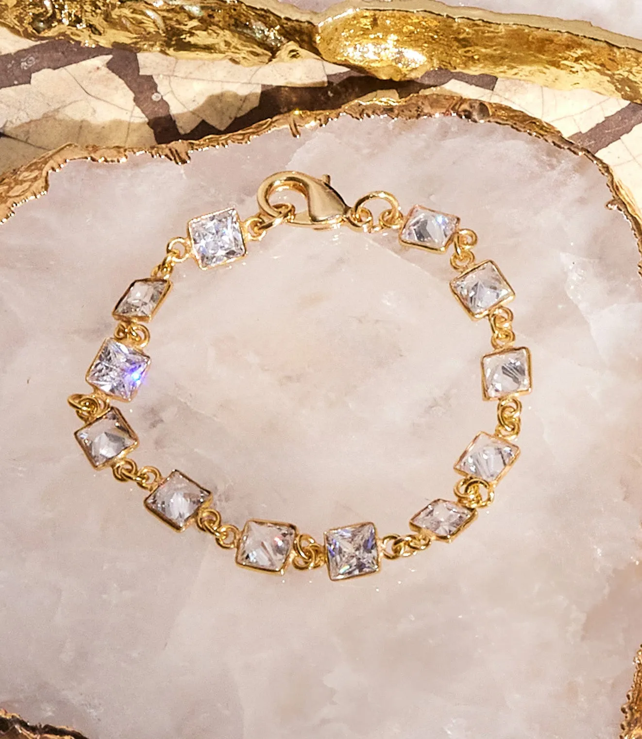 Crystal Station Bracelet