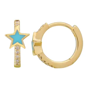 Enamel Star Huggies