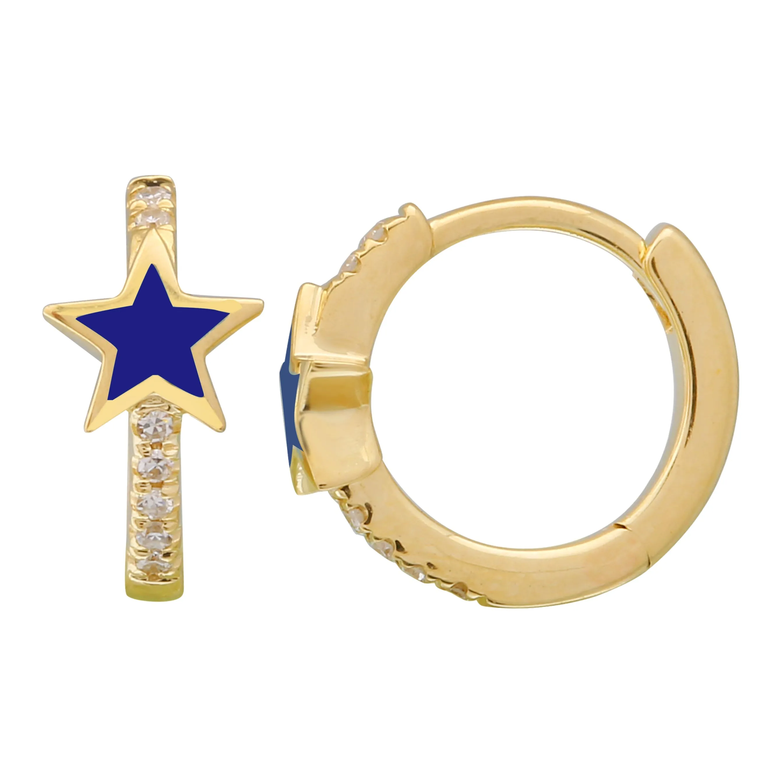 Enamel Star Huggies