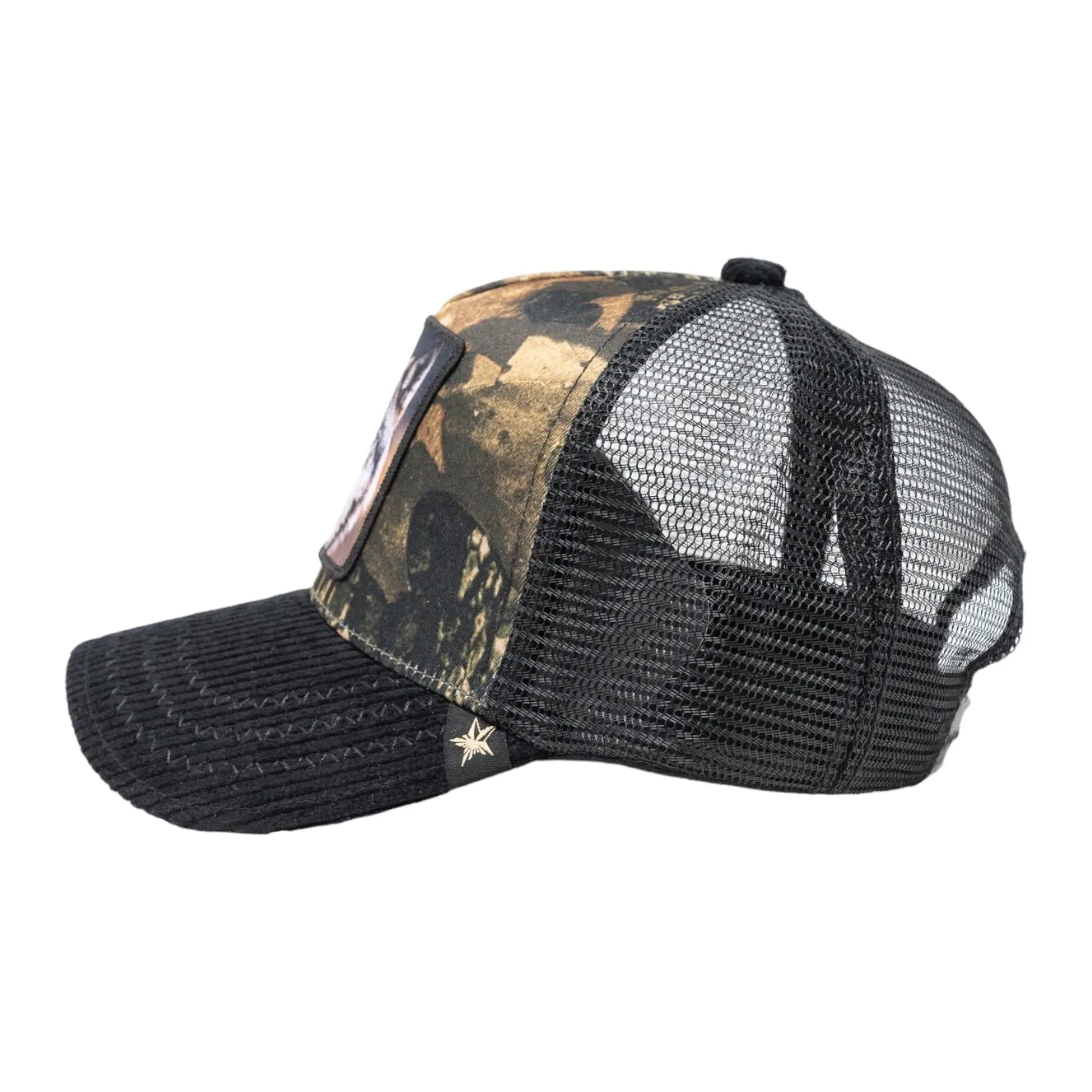 GOLD STAR HATS: Wolf Trucker Hat GS259