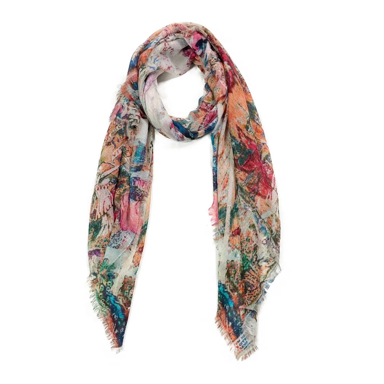 Il Mondo Coral Ultralight Scarf