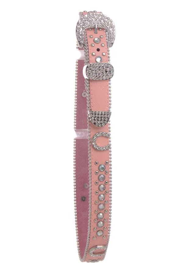 Little Girls Sparkly Rhinestone Belt