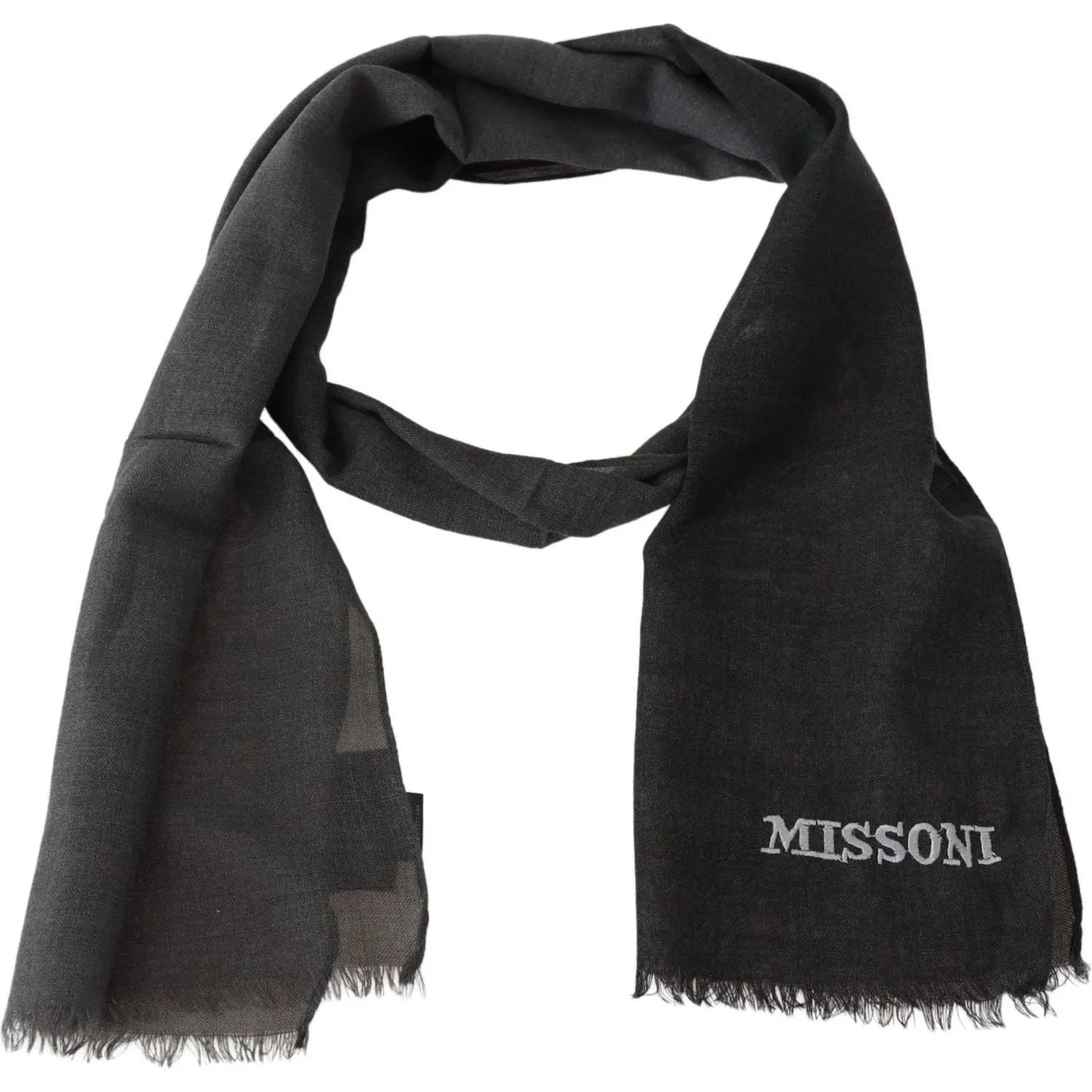 Missoni Sumptuous Wool Scarf with Fringes