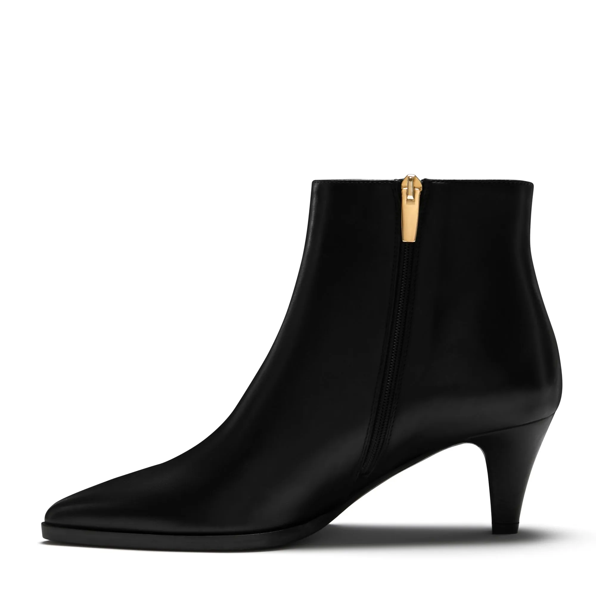 Vendôme Lola black calfskin leather boots