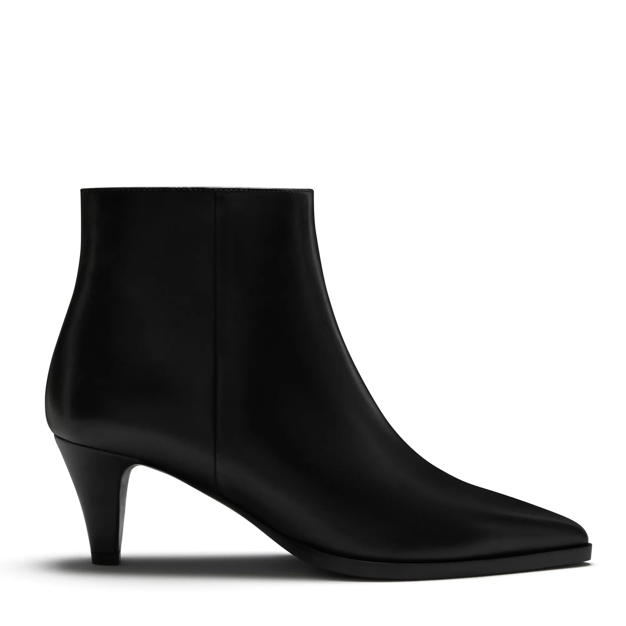 Vendôme Lola black calfskin leather boots