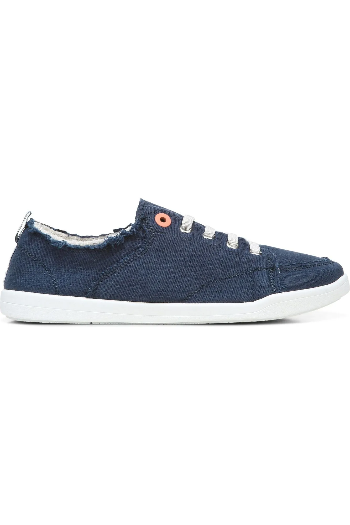 Vionic Canvas Lace-Up Sneaker - Style Pismo NAV