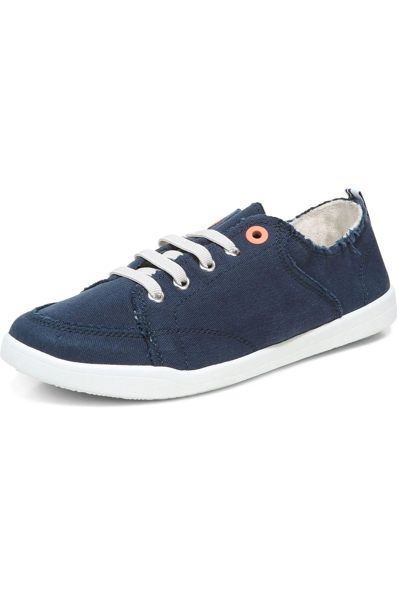 Vionic Canvas Lace-Up Sneaker - Style Pismo NAV